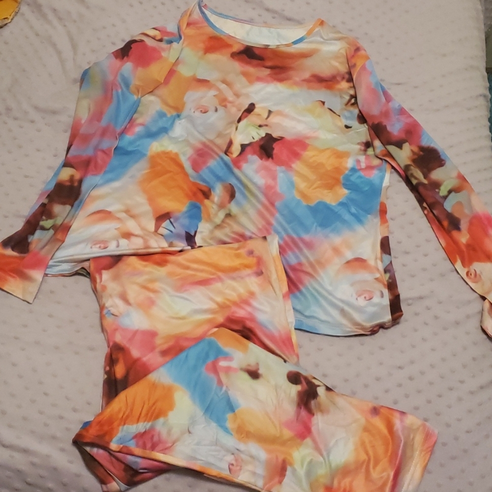 2 piece pants set